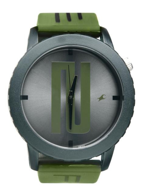 Fastrack Unisex Grey Dial Watch 9912PP10