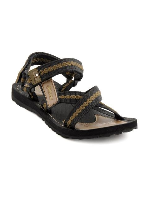 Lotto Men Sting Black Sandals
