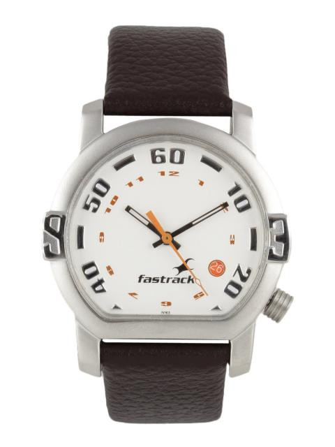 Fastrack Men White Dial Watch