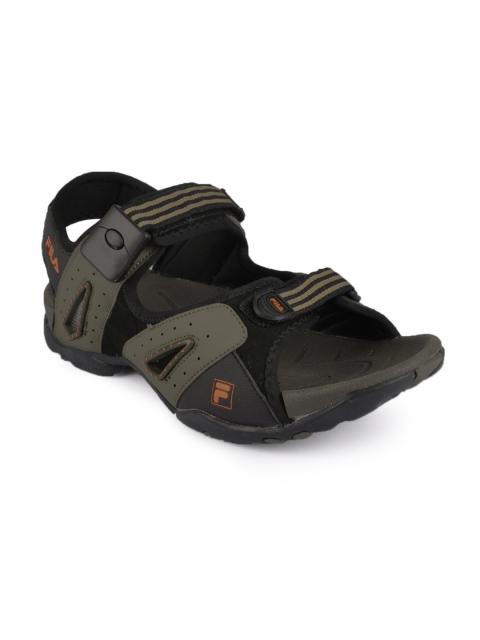 Fila Men Motor Sports Olive Sandals