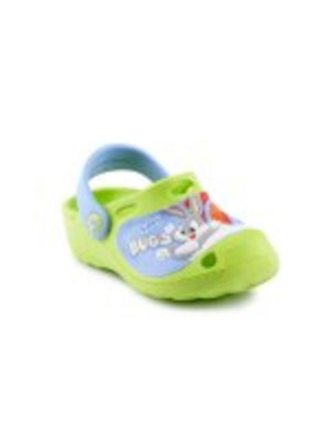 Warner Bros Kids Unisex LT Blug Clog Green Sandals