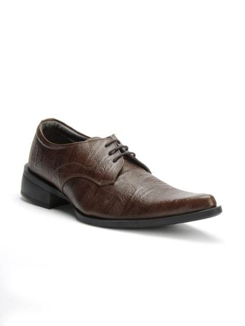 Franco Leone Men Brown Formal Shoes