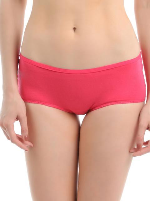 Enamor Women Dark Pink Regular-Rise Bikini Brief