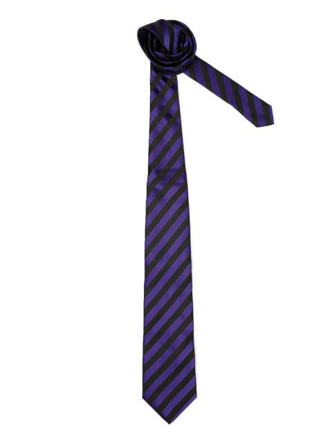 Peter England Men Elite Purple Tie