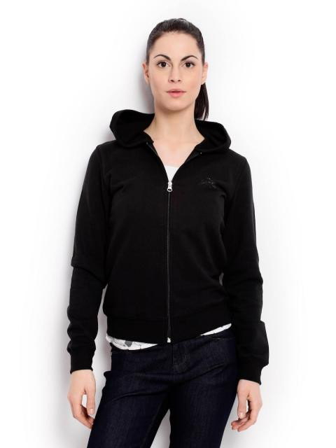 United Colors Of Benetton Women Light Winter Black Sweatshirts