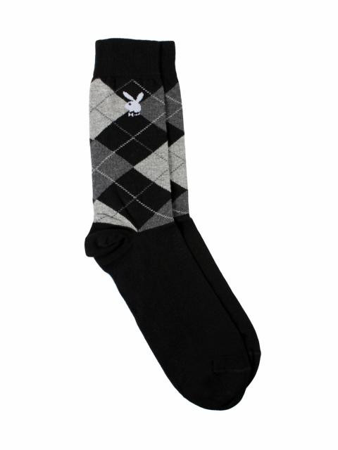 Playboy Men Black Socks