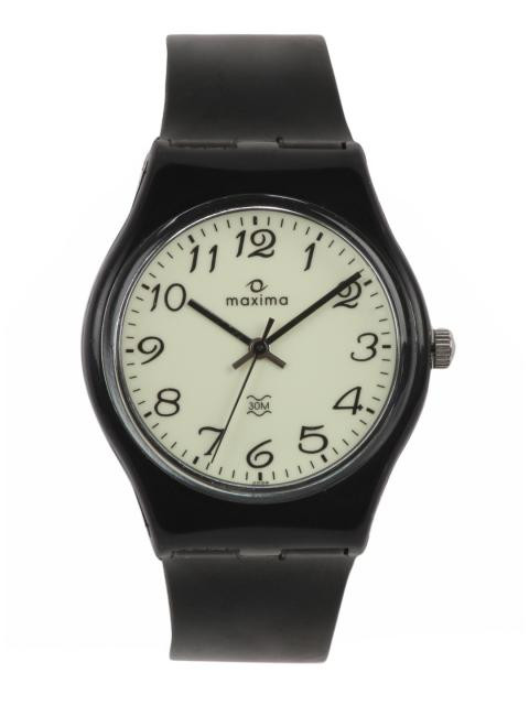 Maxima Men Green Dial Watch