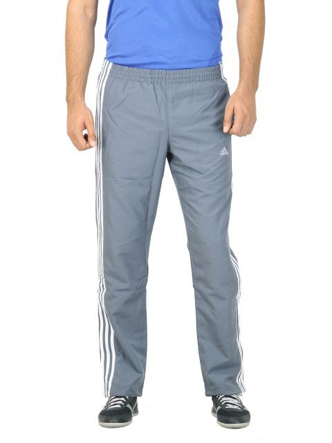 ADIDAS Men Solid Grey Track Pant