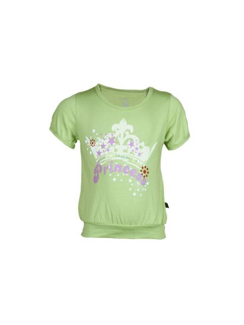 Doodle Girl's Princess Lime Green Top