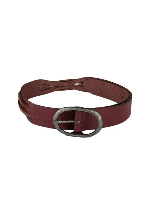 Wrangler Women Maroon Belt
