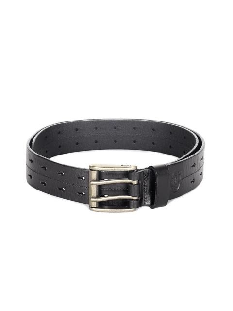 Fossil Men Black Clarkson Belt