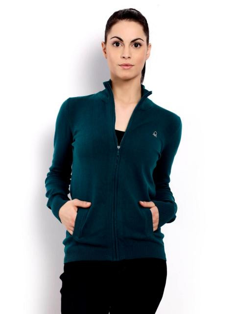 United Colors Of Benetton Women Light Winter Green Sweatshirts