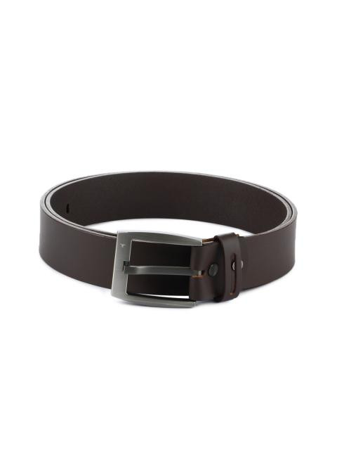 Bulchee Men Brown Leather Belt
