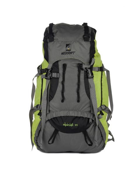Wildcraft Unisex Grey & Green Rucksack