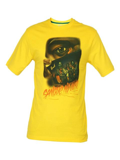 Nike Men Brazil Yellow Tshirts