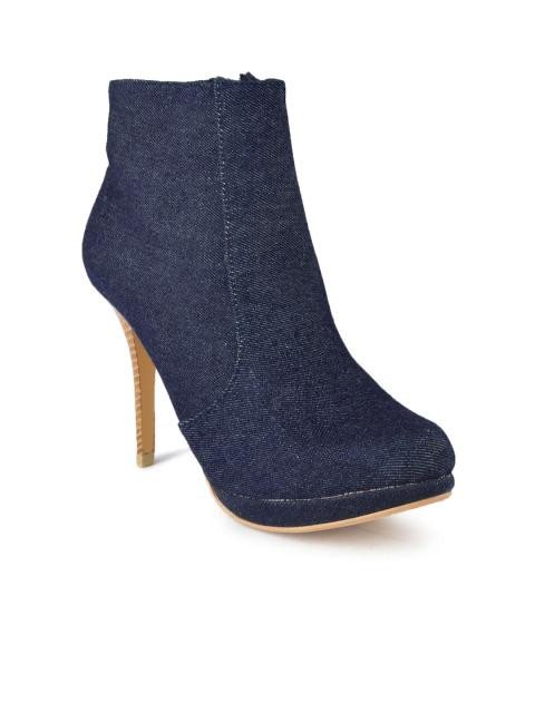 Carlton London Women Casual Denim Blue  Shoes