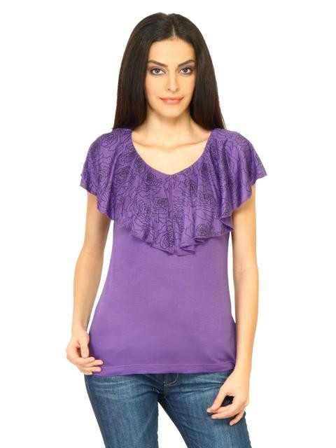 Jealous 21 Women Uri Purple Tops