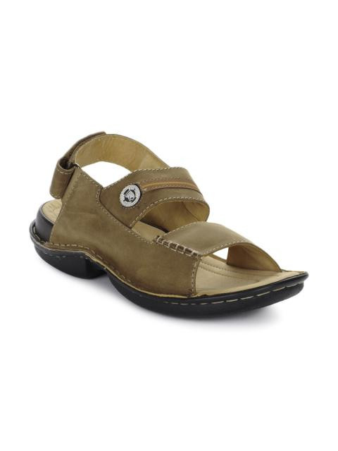 Red Chief Men Khaki Sandals