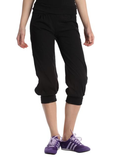 Urban Yoga Women Black Capris