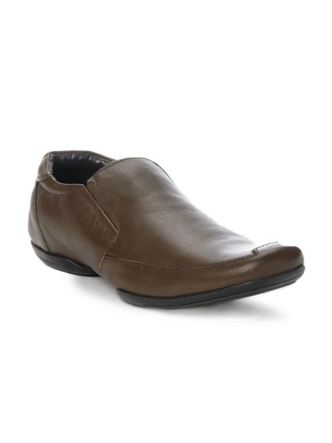 Franco Leone Men Brown Formal Shoes