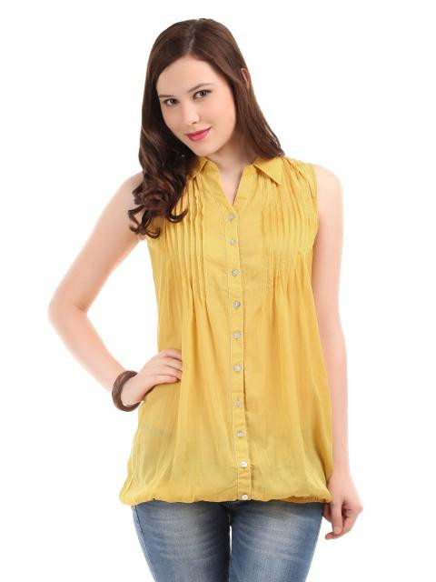 AND by Anita Dongre Women Yellow Top