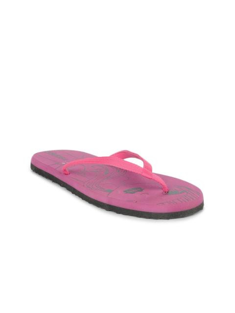 ADIDAS Women Purple Flip Flops
