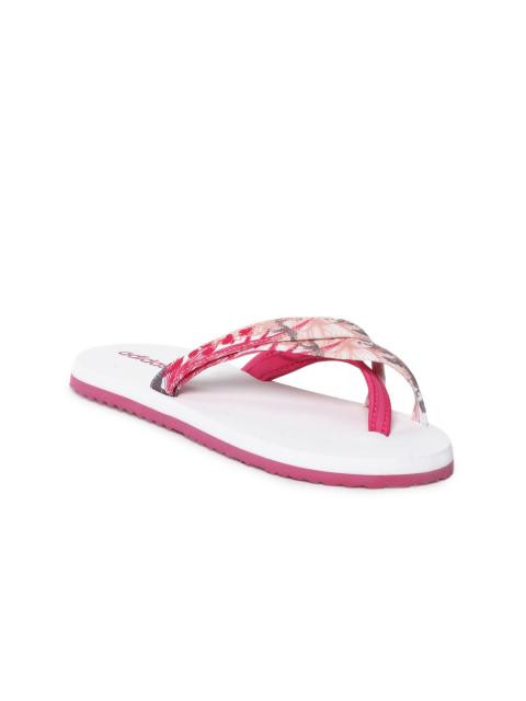 ADIDAS Women White Flip Flops