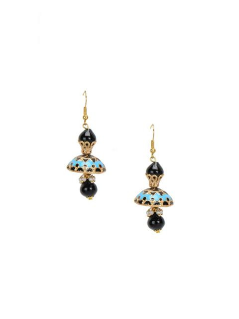 Adrika Women Black & Blue Earrings