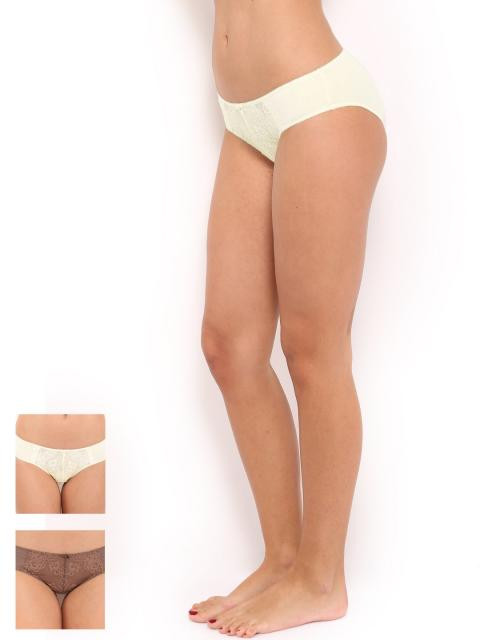 Amante Women Pack of 2 Bikini Briefs PFFL03