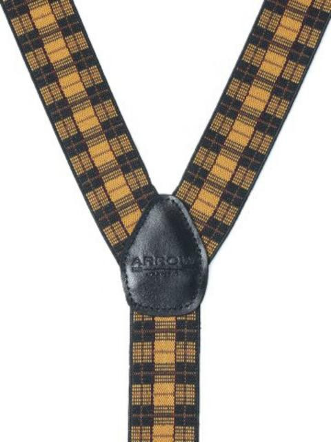 Arrow Men Black Suspenders