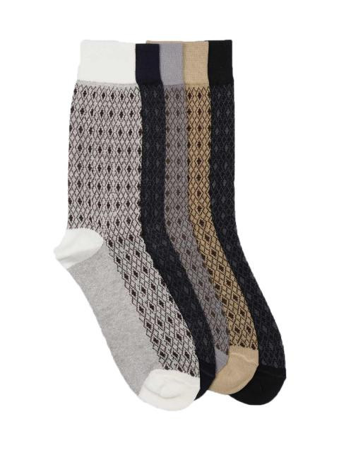 Arrow Men Pack of 5 Plating Design Socks
