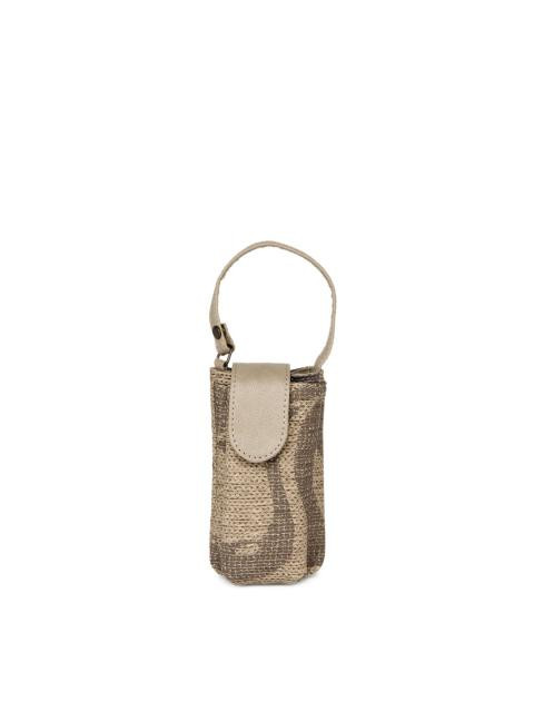 Baggit Women Beige Doodle Jhuti Mobile Pouch
