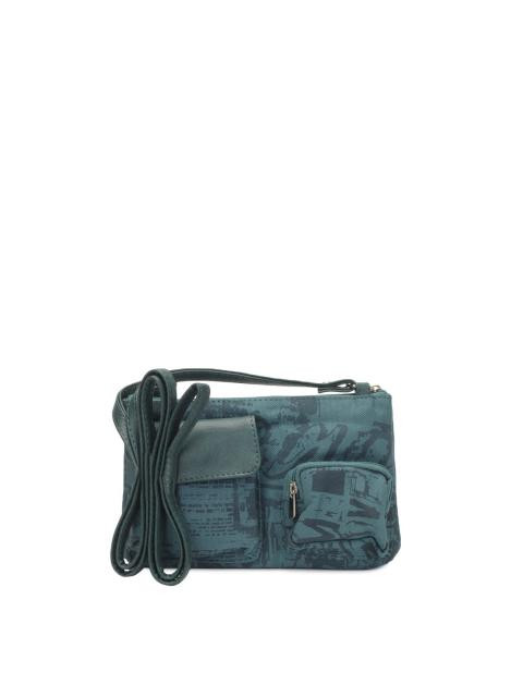 Baggit Women Teal Sling Bag
