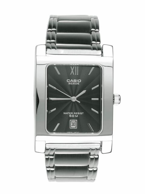 CASIO Enticer Men Silver-Toned Analogue Watch BS014