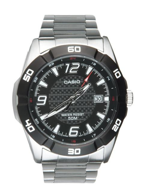 CASIO ENTICER Men Black Dial Analogue Watch A416