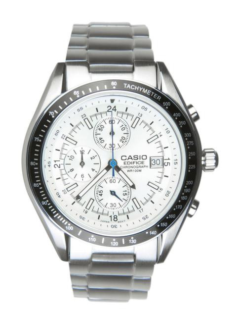 CASIO Edifice Men Silver-Toned Analogue Watch ED141