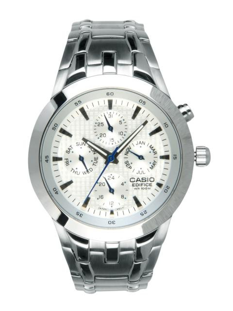 CASIO Men White Dial Watch ED153