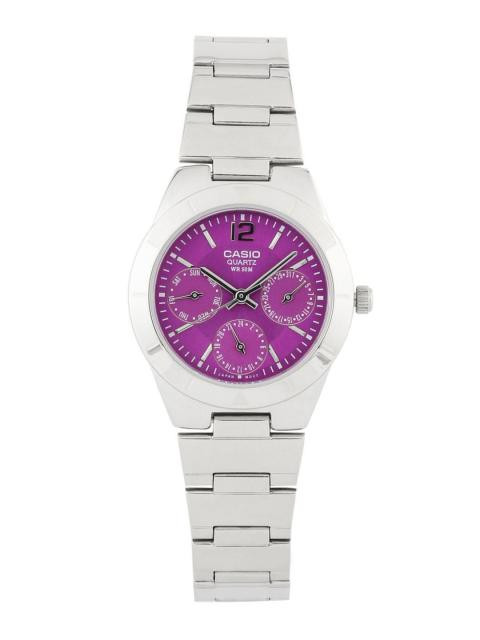 Casio Enticer Women Silver Analogue Watches (A535) LTP-2069D-6AVDF