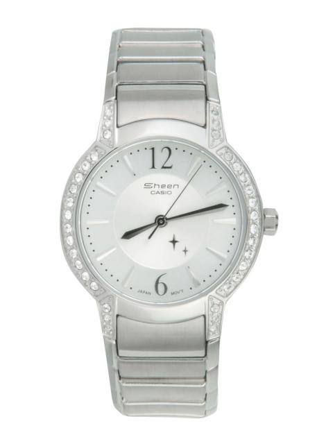 Casio Sheen Women Silver Analogue Watches (SH111) SHN-4015D-7ADR