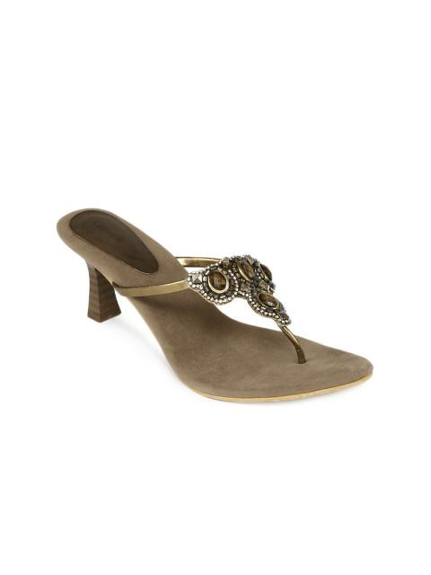 Catwalk Women Bronze Heels