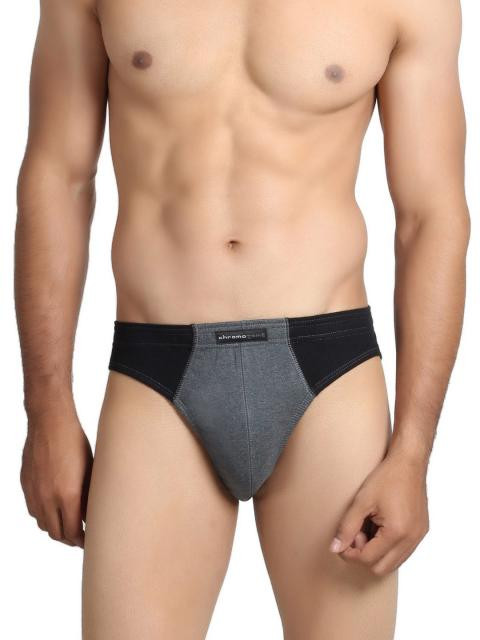 Chromozome Men Charcoal Brief