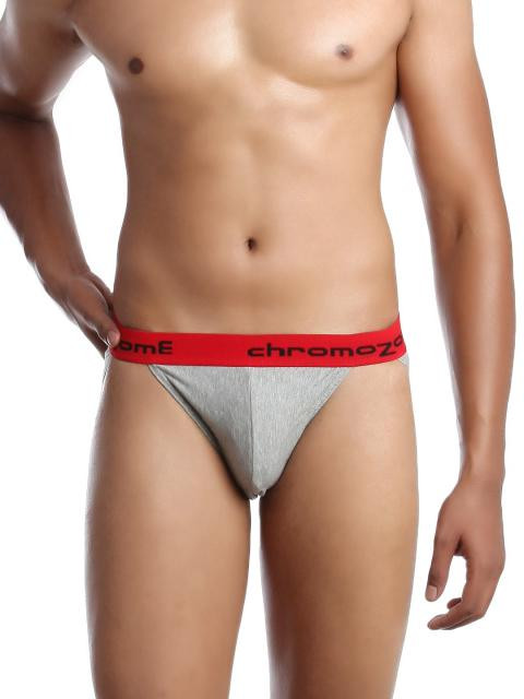 Chromozome Men Grey Briefs