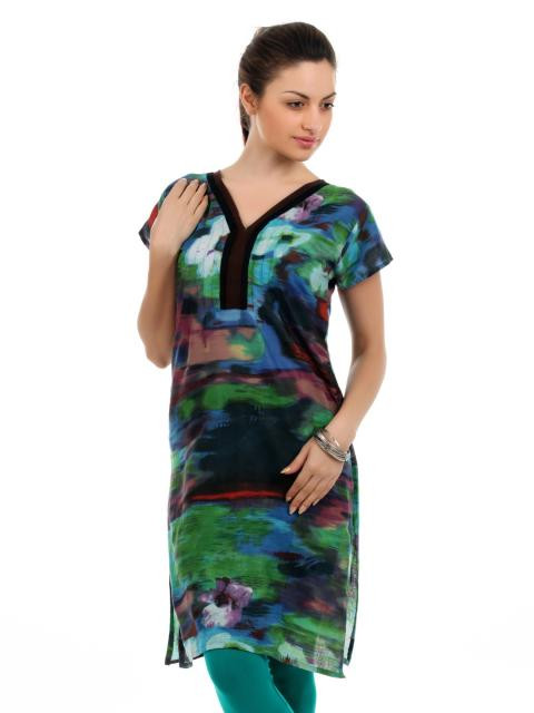 Diva Women Multi Coloured Kurta