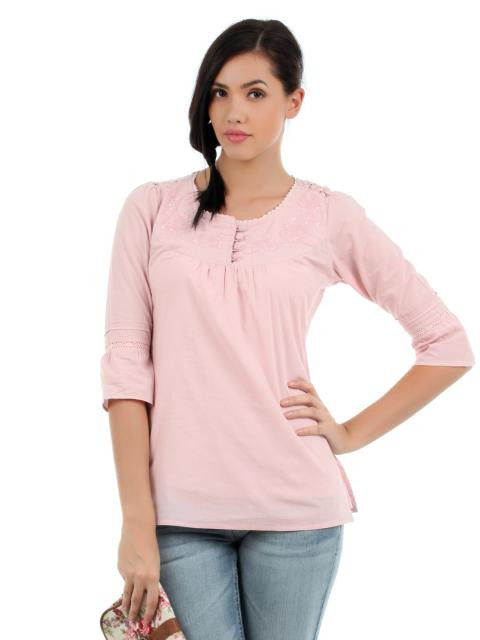 Elle Women Pink Tunic