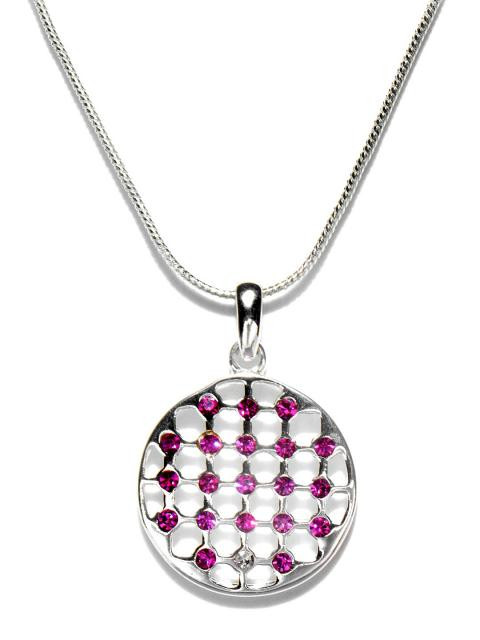 Estelle Silver Plated Pendant With Chain
