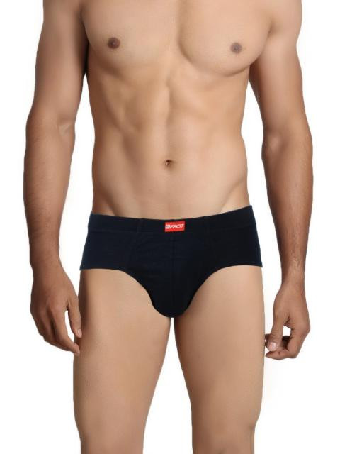 Facit Men Navy Blue Comfort Briefs