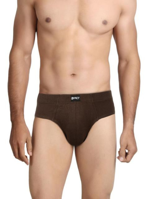 Facit Men Brown Comfort Briefs