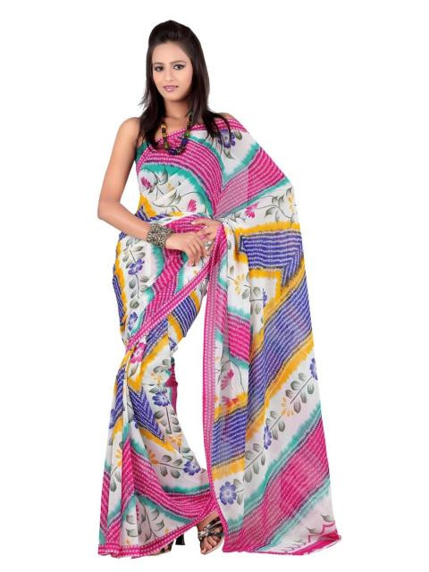 FNF Multi Coloured Sari