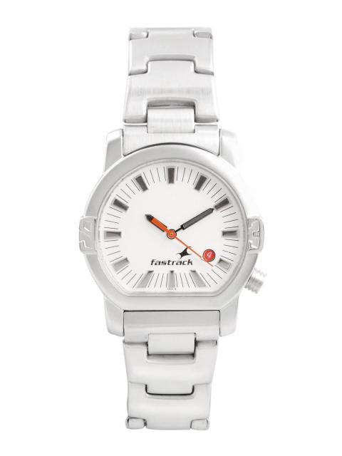 Fastrack Men White Dial Watch