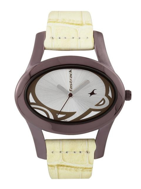 Fastrack Women Silver-Toned Dial Watch NE9732QL01J